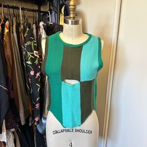 Knitted cider top